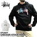 ステューシー パーカー STUSSY 1924055 チェッカー ストック フード付きパーカー CHECKER STOCK HOOD 02P03Dec16