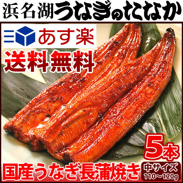 送料無料 国産ウナギ蒲焼き うなぎの長蒲焼き うなぎのたなか 国内産ウナギ（110-120…...:eel-tanaka:10000021