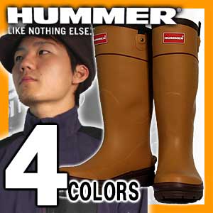 送料無料/HUMMER(ハマー)■H2-01■ラバーブーツ■レインブーツ■シューズ■長靴■メンズ■男性用アウトドアやレインシューズとしても！ハマーのラバーブーツ！