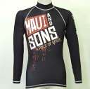 長袖ラッシュガード■龍柄■Maui&Sons■存在感抜群