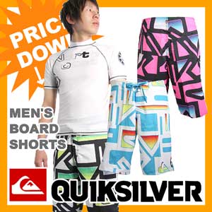 77%OFF■QUIKSILVER(クイックシルバー)■サーフパンツ・トランクス■男性用・メンズ■水着・海水パンツ