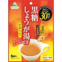 上野屋本舗 黒糖しょうが湯DF 15GX6袋