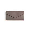Ense アンサ 長財布 財布 sew135 garcon wallet ロングウォレット グレージュ フラップ カード入れ 小銭入れ 有り 日本製 ゴートレザー 山羊革 あす楽