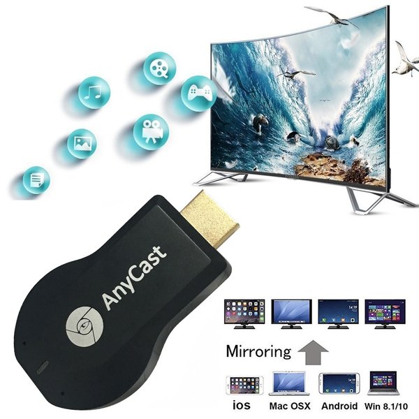 Anycast M2 Plus HDMI Streaming Media Player /  WIFI HDMI Xg[~O@Wi-Fi@ ʋL Dongle C[W[  