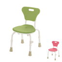 やわらかシャワーチェアクレオ (防カビプラス) 背付390 19216 19217 リッチェル (入浴用品 入浴用いす お風呂用いす) 介護用品