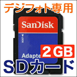 【デジタルフォトフレーム購入者限定】microSD SDカード 2GB【HLS_DU】