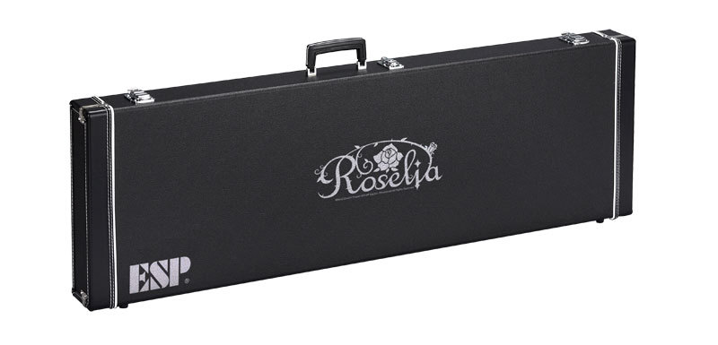 ESP Roselia Hard Case HC-400 ROSELIA 【BTLベース専用ハードケース】【今井リサ・LISA】【BanG Dream!】【ロゼリア】【ご予約受付中】【送料無料】【ESP×バンドリ！ ガールズバンドパーティ！ コラボレーション】