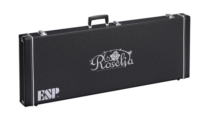 ESP Roselia Hard Case HC-400 ROSELIA 【M-IIギター専用ハードケース】【氷川紗夜・SAYO】【BanG Dream!】【ロゼリア】【ご予約受付中】【送料無料】【ESP×バンドリ！ ガールズバンドパーティ！ コラボレーション】