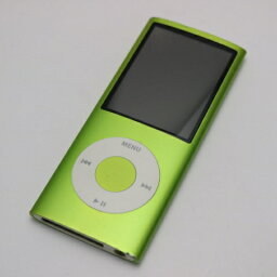 【<strong>中古</strong>】 美品 iPOD <strong>nano</strong> 第<strong>4世代</strong> 8GB グリーン 安心保証 即日発送 MB745J/A 本体 あす楽 土日祝発送OK