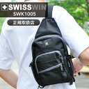 送料無料 SWISSWIN スイスウィン ボディーバッグ 軽量 メンズ レディース ボディバック ワンショルダーバッグ 斜めがけバッグ 通学 鞄 アウトドア おしゃれ 通勤 防水 swisswin 旅行