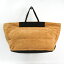 フェンディ(Fendi) 8BH264 レディース スエード,レザー トートバッグ ダークブラウン,ベージュ 【中古】