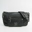 シャネル(Chanel) キャビア・スキン レディース キャビアスキン ショルダーバッグ ブラック 【中古】