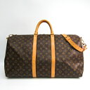 ルイ・ヴィトン(Louis Vuitton) モン・モノグラム キーポルバンドリエール55 M41414 ユニセックス ボストンバッグ ブルー,モノグラム,ピンク 【中古】