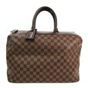 ルイ・ヴィトン(Louis Vuitton) ダミエ グリニッジPM N41165 ユニセックス ボストンバッグ エベヌ 【中古】