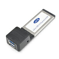 [アウトレット]USB3.0を2ポート増設できるWin/Mac両対応のExpressカード[Express Card USB3.0 (2 ports)]：LCI-ECU3[LaCie(ラシー)]【税込2100円以上で送料無料】