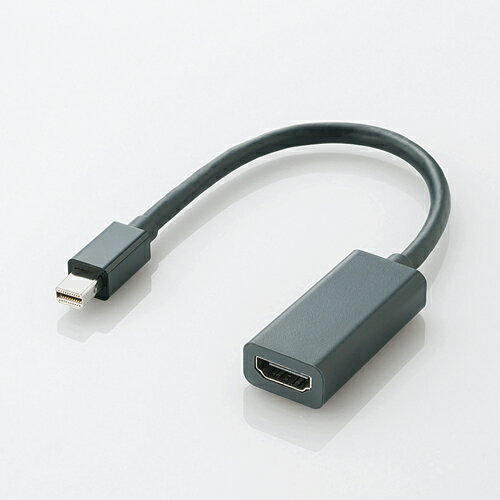 【送料無料】Mini DisplayPort-HDMI変換アダプタ：AD-MDPHDMIB…...:elecom:10027578