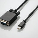 GR ϊP[u Mini DisplayPort]D-Sub15s 1m ubN AD-MDPVGA10BK