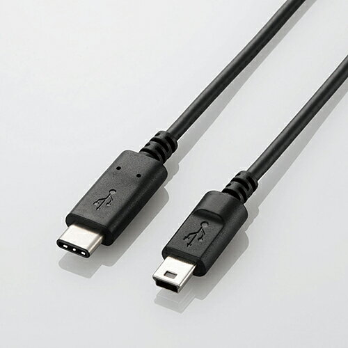 GR USB2.0 Type-CP[u FؕiAC-miniB  2.0m U2C-CM20NBK