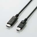 GR USB2.0 Type-CP[u FؕiAC-miniB  2.0m U2C-CM20NBK