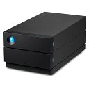 ラシー LaCie 2big RAID 28TB 外付けレイド USB3.2 (Gen2) インターフェース 搭載で映像データのバックアップに最適 STHJ28000800