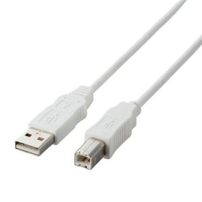 GR USBP[u RoHSwߏ (A]B) 1.5m zCg USB2-ECO15WH