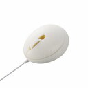 [アウトレット]タマゴをモチーフにしたEGG MOUSE　3ボタン 光学式マウス：M-EGURWH[エレコム]【税込2100円以上で送料無料】