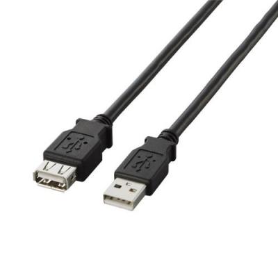 GR USBP[u USB2.0P[u A-A^Cv 2.0m U2C-E20BK