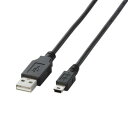 GR USBP[u USB2.0P[u mini-B^Cv 2.0m U2C-M20BK