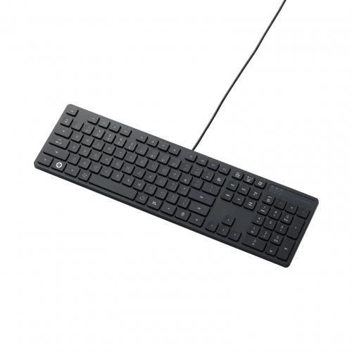 キーボード 【送料無料】アイソレーションフルキーボード：TK-FCM015BK[ELECOM(エレコム)]【税込2100円以上で送料無料】