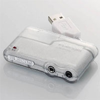 【送料無料】USBサウンドアダプタ：USB-SAV51[ELECOM(エレコム)]【smtb-k】【w3】【税込2100円以上で送料無料】[在庫：△] USB対応サウンド入出力アダプタ