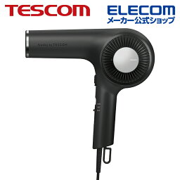 TESCOM <strong>テスコム</strong> ハンド・<strong>ドライヤー</strong> Nobbybyプロテクトイオン シロッコ ブラック NIB2600 K