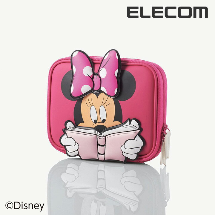 【送料無料】電子辞書ケース ディズニーキャラクター Disney ミニーマウス：DJC-026DNY...:elecom:10035116