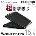 GR PCCi[obO Ռz MacBook Pro 2016 15C`Ή ZEROSHOCK m[gPCP[X ubN ZSB-IBNM1615BK