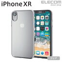エレコム iPhone XR ケース ソフトケース 薄型 クリア スマホケース iphoneケース PM-A18CUCUCR
