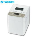TWINBIRD〔ツインバード〕 ホームベーカリー パン焼き機 パン パン焼き PY-E731W 【D】【送料無料】