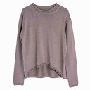 「7000円以上で5%OFFクーポン配布中」 レディース 韓国ファッション ニット セーター ラウンドネック 長袖 トップス 秋物 冬物 カジュアル コンサバ フェミニン お出かけ服 普段着 オフコーデ OFF ブルー オートミール XS S M 小さいサイズ