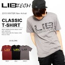 半袖Tシャツ LIB TECH リブテック メンズ