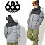 送料無料 ダウンジャケット 686 SIX EIGHT SIX シックスエイトシックス OMEGA DOWN JACKET メンズ ジャケット スノボ スノーボード スノー 2017-2018冬新作 17-18 得割25
