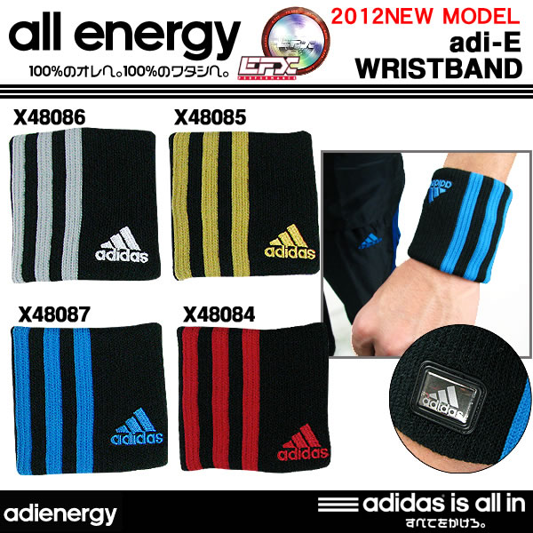 リストバンド アディダス adidas アディエナジー adienergy 2012新作 35%off