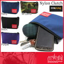 マンハッタンポーテージ ManhattanPortage ナイロンクラッチ Nylon Clutch MP1020 ポーチ 小物入れ メンズ レディース