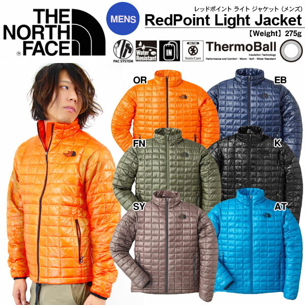 送料無料 THE NORTH FACE ノースフェイス REDPOINT LIGHT JACKET レッドポイント ライト ジャケット （メンズ） 中綿 アウター 2013冬 軽量 登山 50％OFF送料無料 THE NORTH FACE ノースフェイス レッドポイント ライト ジャケット メンズ 中綿 アウター