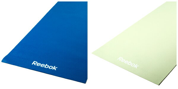 リーボックReebokヨガマット4mm173cm×61cmフィットネスピラティストレーニングジムストレッチエクササイズヨガYOGARAYG-11022BLRAYG-11022GN