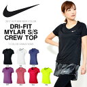 紫外線防止 UVカット 半袖 Tシャツ ナイキ NIKE レディース ドライフィット マイラー S/S クルー トップ ランニングシャツ トレーニングシャツ スポーツウェア ランニング ジョギング 2017夏新色 21%off