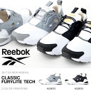 送料無料 スニーカー リーボック クラシック Reebok CLASSIC メンズ フューリーライト テック FURYLITE TECH 軽量 スリッポン シューズ 靴 カジュアルシューズ スリップオン 2017春夏新作