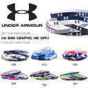 数量限定 6本セット ヘアバンド アンダーアーマー UNDER ARMOUR UA MINI GRAPHIC HB 6PK メンズ レディース スポーツ バンド ヘッドバンド ヘアゴム 2017秋冬新色 1286897