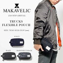 トラベルポーチ マキャベリック MAKAVELIC FLEXIBLE POUCH トラベル ポーチ 小物入れ ペンケース メンズ レディース カジュアル バッグ カバン かばん 鞄 バッグ BAG 30%off