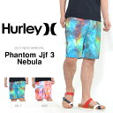 送料無料 サーフパンツ HURLEY ハーレー メンズ 水着 PHANTOM JJF NEBULA ロゴ ボードショーツ 海水パンツ 海パン トランクス サーフ サーフィン ボディボード プール 海水浴 野外フェス 2017春新作 30%off