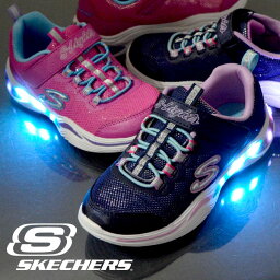 37%off <strong>光る靴</strong> キッズ スニーカー スケッチャーズ SKECHERS エスライツ パワーペタルズ シューズ 靴 <strong>女の子</strong> 子供 ガールズ ライトアップシューズ S LIGHTS Sライツ POWER PETALS 20202L 【あす楽対応】