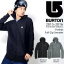 送料無料 長袖 パーカー バートン BURTON Parleys Full-Zip Sweater メンズ フルジップ トレーナー フーディー ジャケット スノボ スノーボード SNOWBOARD WEAR スキー PARKA JACKET 30%off