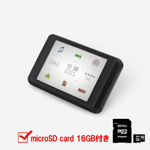 【microSDHCカード 16GB付】【レビュー書いて送料無料】COWON（コウォン） C2-8G-BK（ブラック）